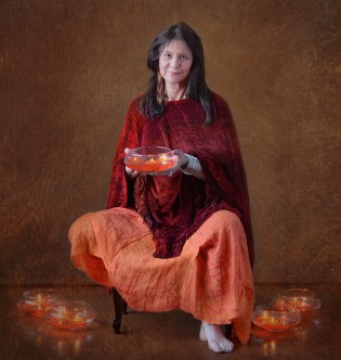 Jalaja w Candles cropped