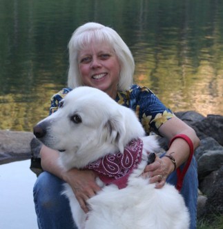 Raphaelle &amp; Shanti by Lake Closeup