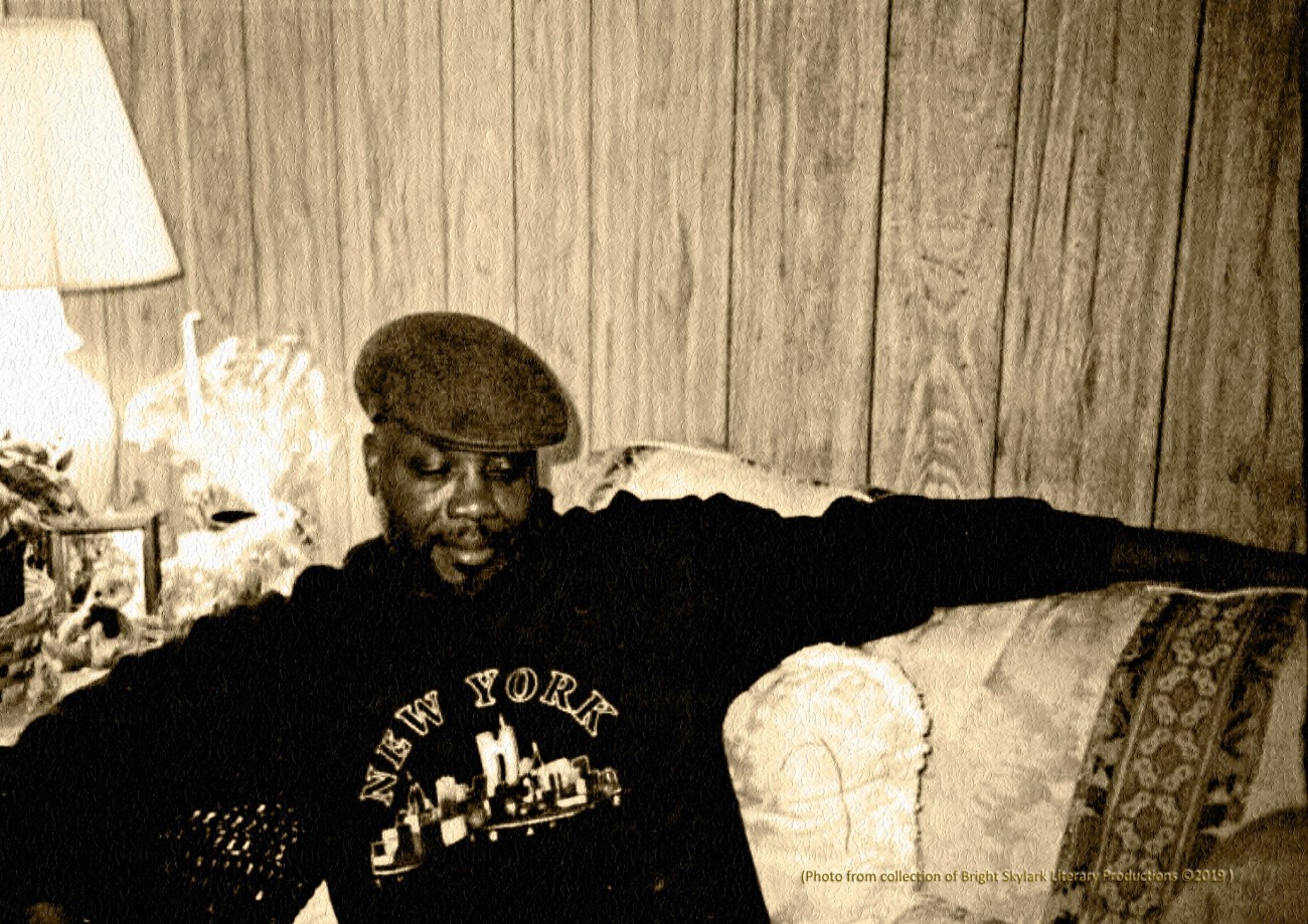 Aberjhani in NY shirt BrightSkylark Collections C2019