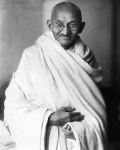 Rare studio photograph of Mahatma Gandhi taken in London England UK at the request of Lord Irwin 1931